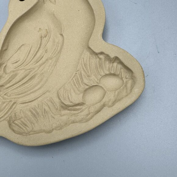 Vtg Brown Bag Cookie Art Mold Goose with Eggs Cookie Press 1984 Easter Duck Eggs - Picture 4 of 7